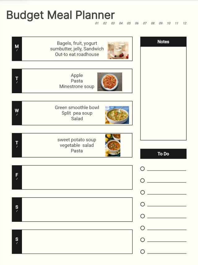 Budget-Meal-Planner