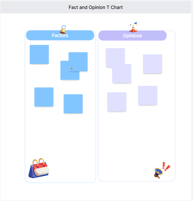 Fact-and-Opinion-T-Chart