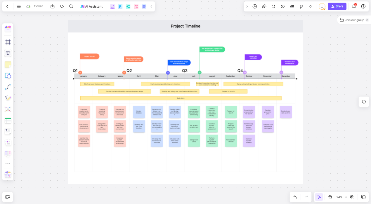 Free Gantt Chart Software: Free Template with Guide