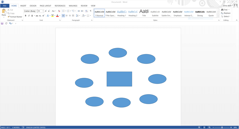 How To Create Mind Map In Ms Word Printable Templates   Mind Map Word 