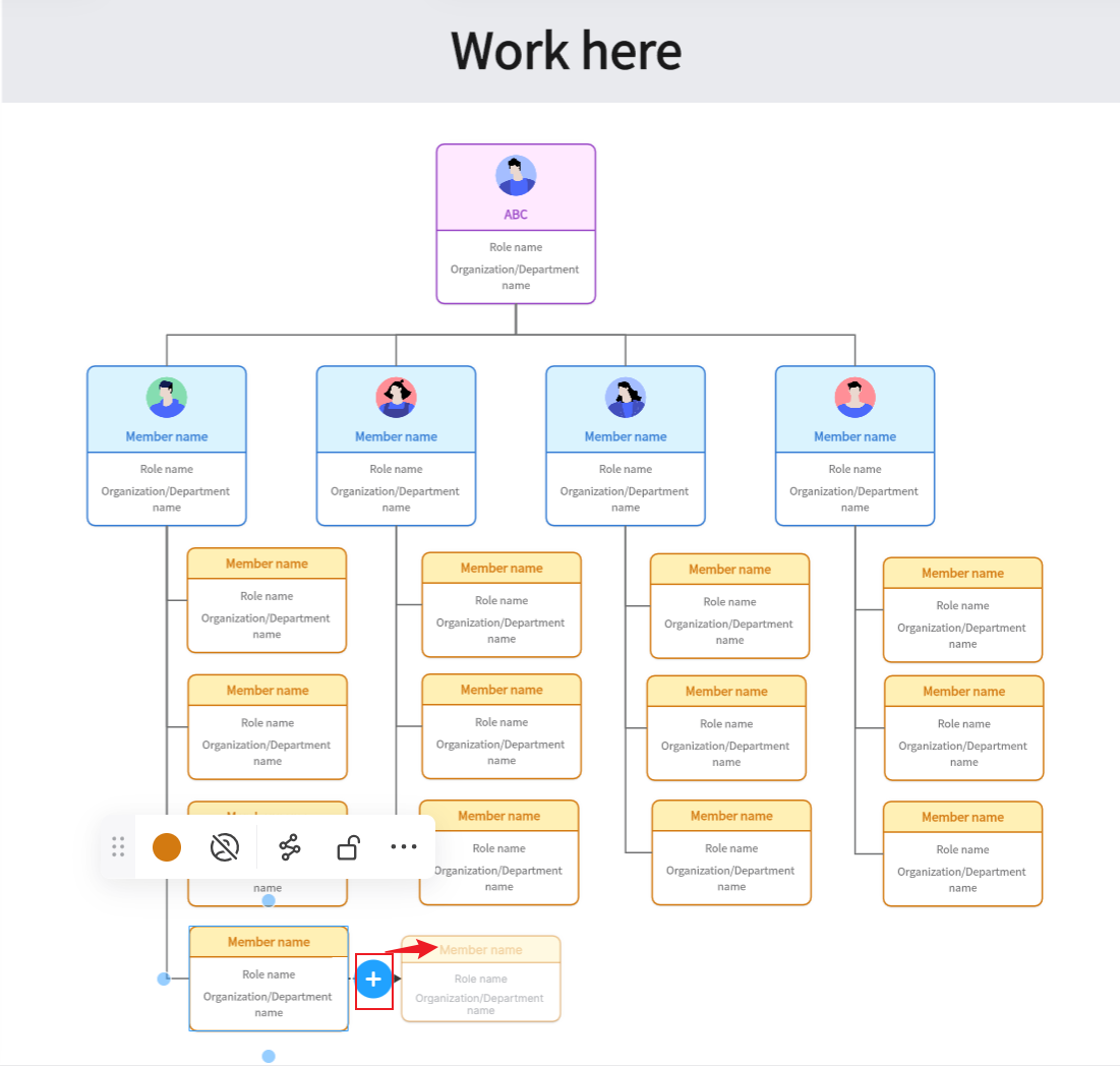 add-org-chart-boxes-in-boardmix