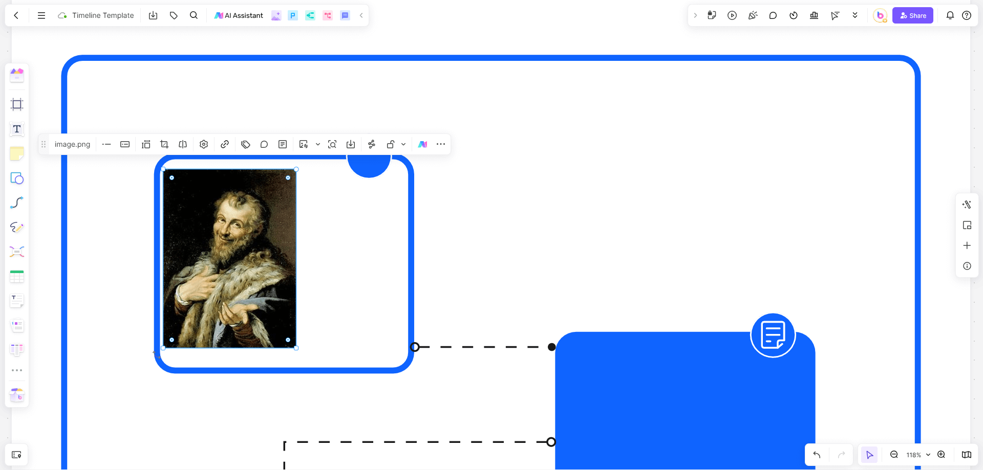 add-picture-timeline