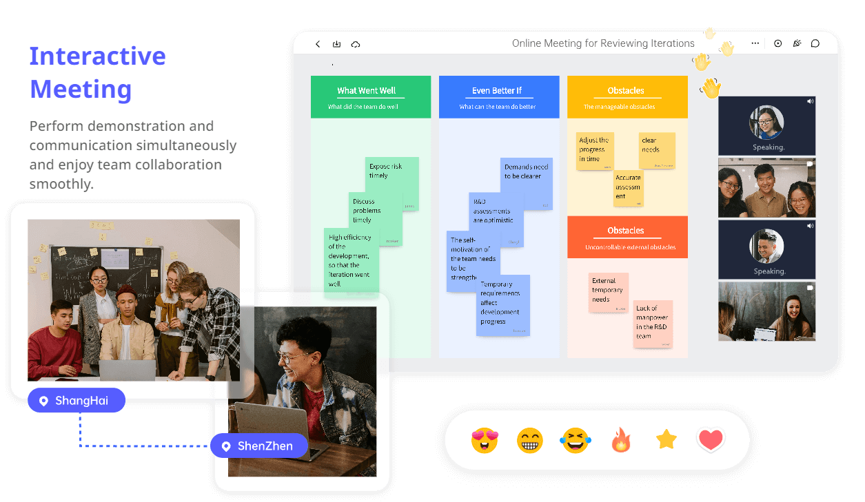 Boardmix for kickoff meeting