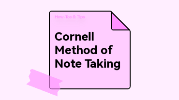 Cornell Method of Note Taking: Improve Your Note-Taking Skills