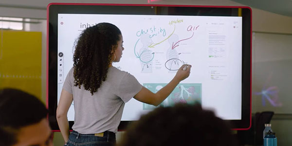 digital whiteboard physical