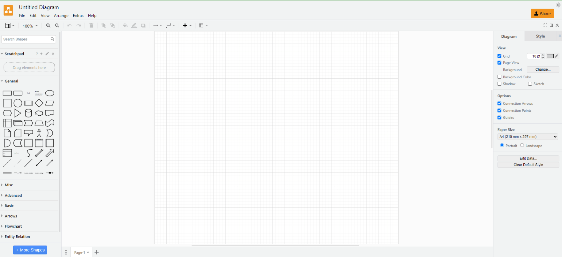 draw io tree diagram maker