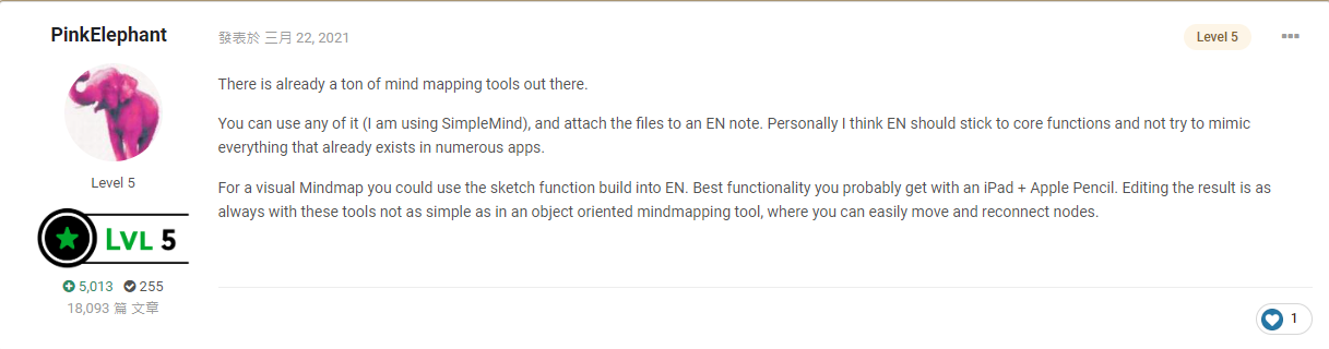 evernote mind map comment 1