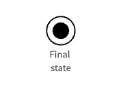 final state symbol in state diagram