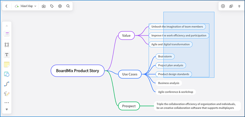 Insert Mind Map Template 