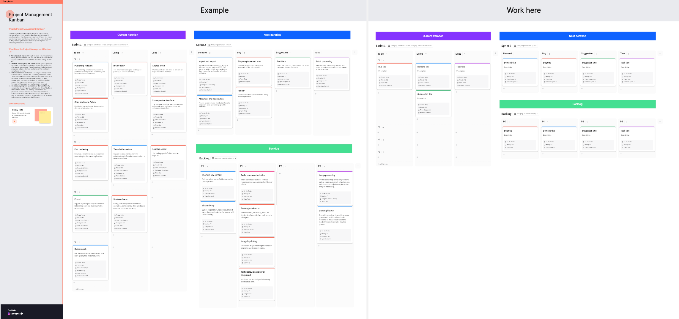 kanban project tracking