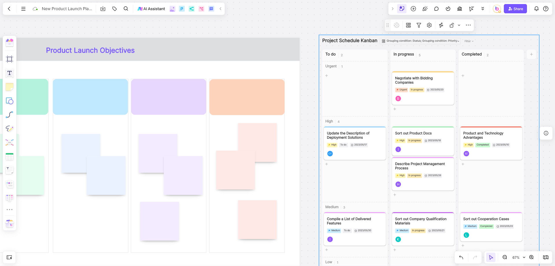 kanban-project-launch