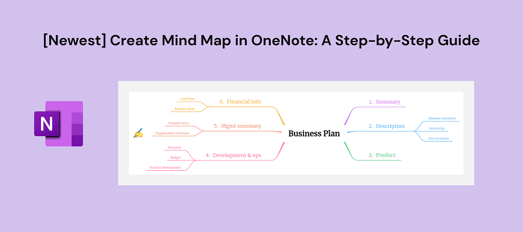 [Newest] Create Mind Map in OneNote: A Step-by-Step Guide