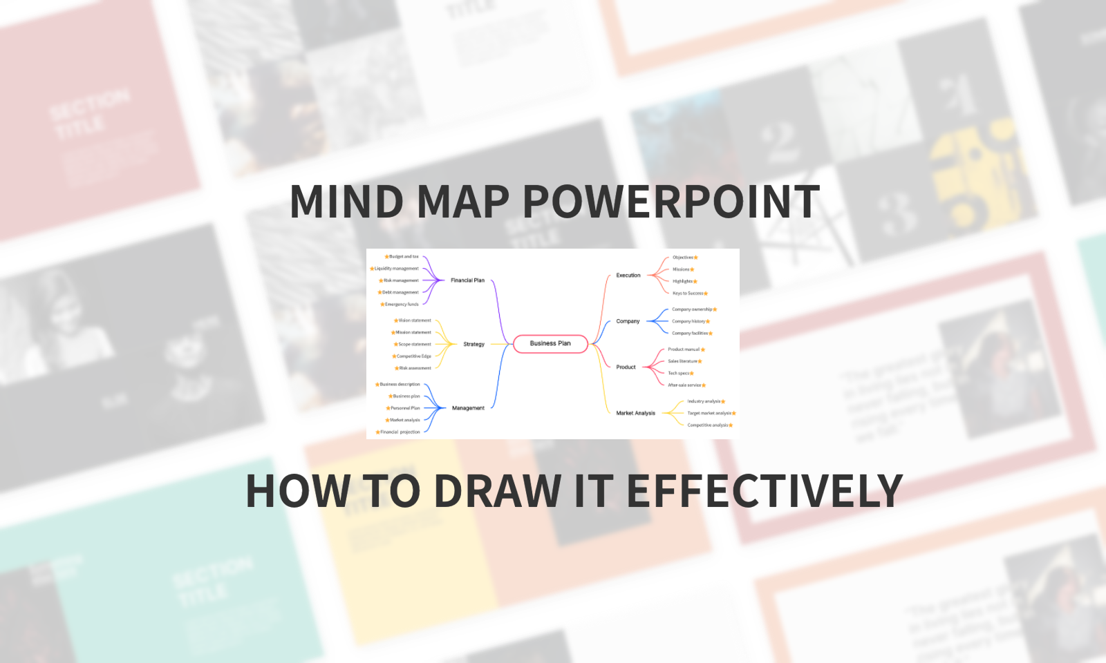 problem solving mind map template