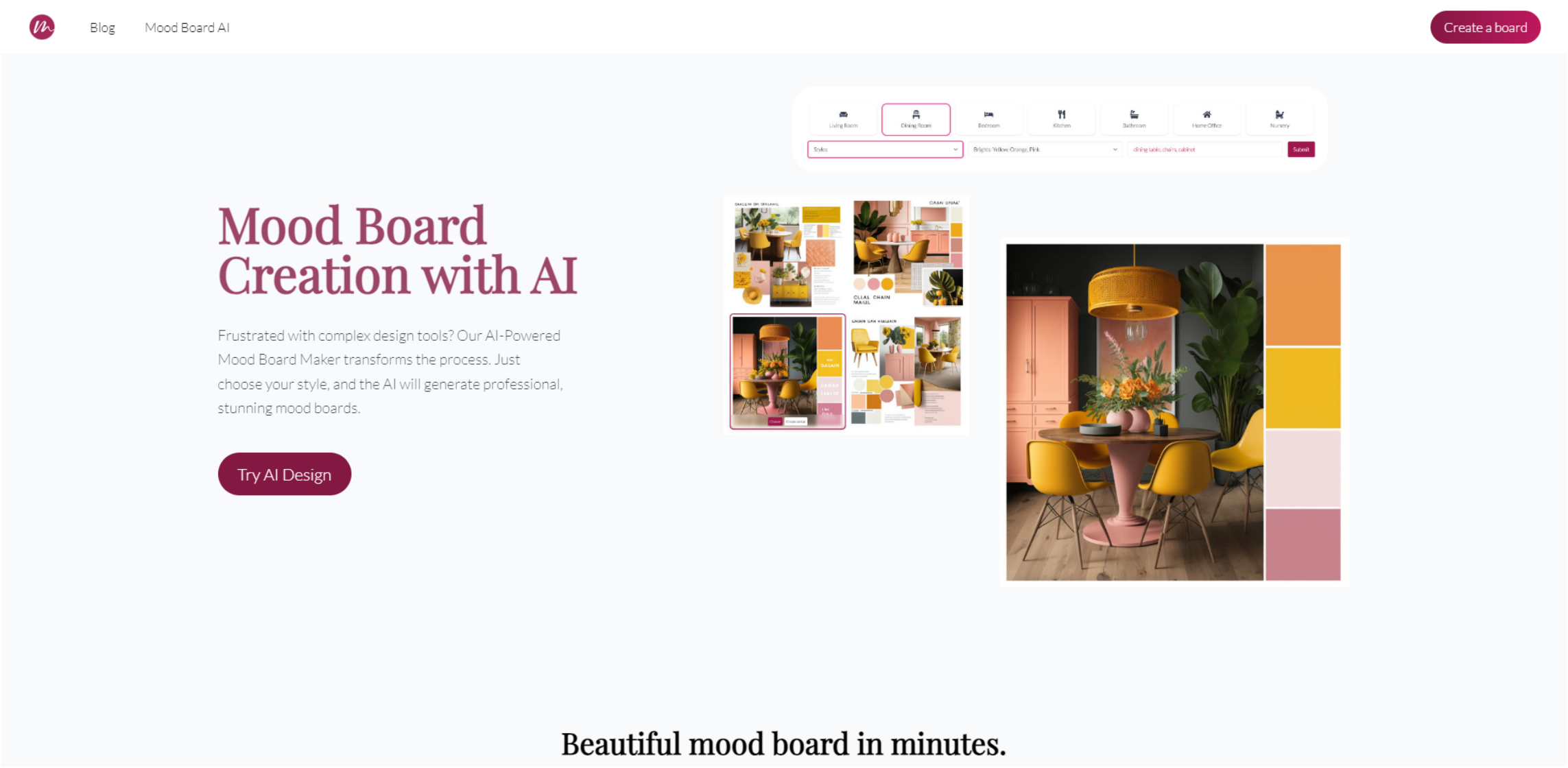 Landing, a platform for making virtual mood boards, brings its creation  tools to mobile