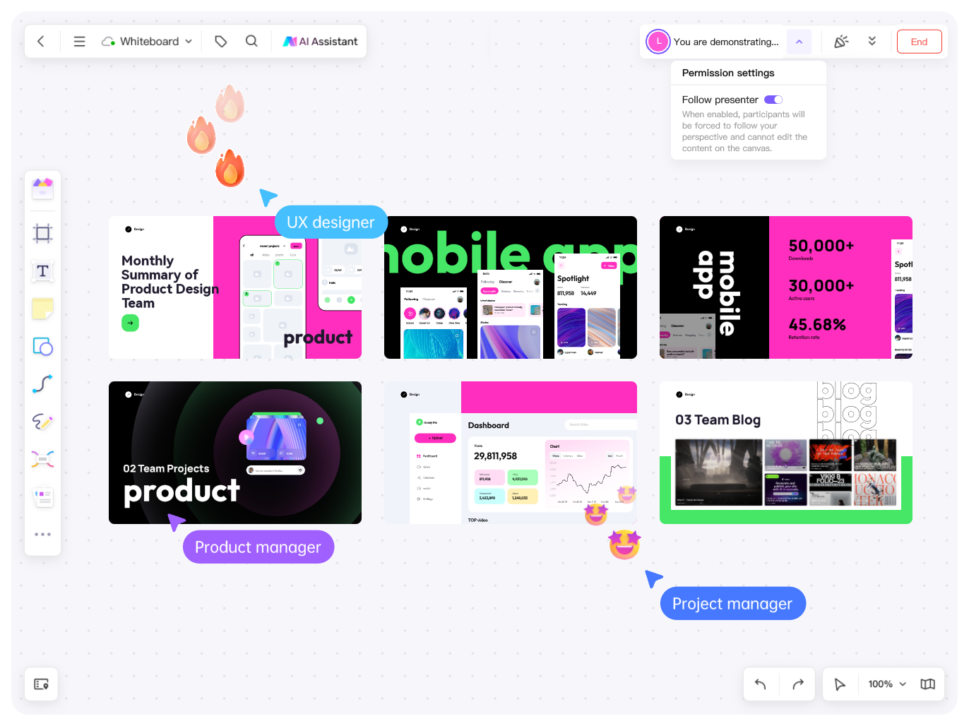 Boardmix project management tool