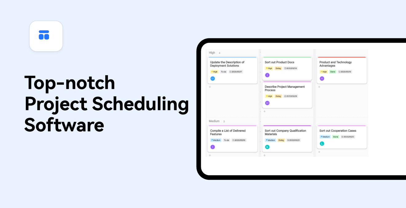 6 Top-notch Project Scheduling Software