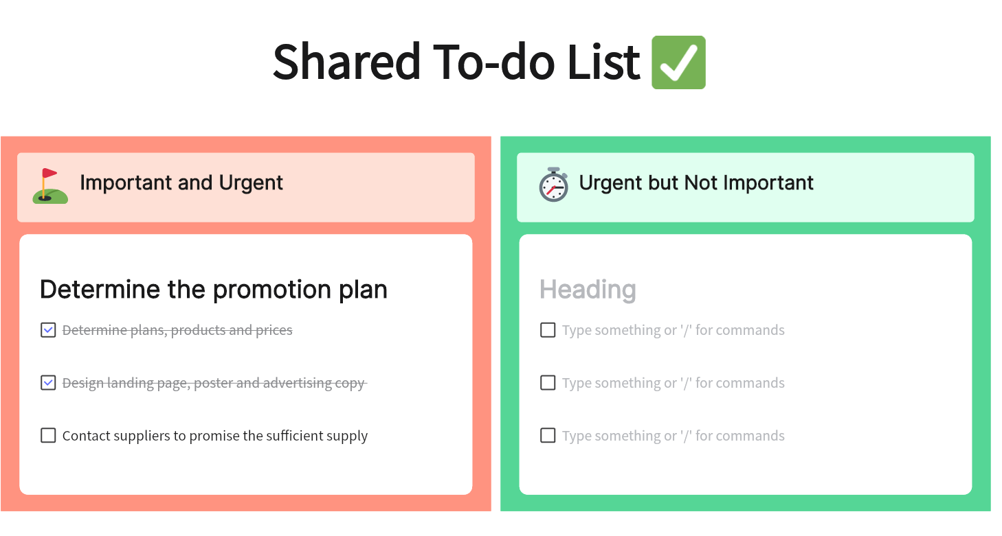 Mastering the Power of Shared To-do Lists