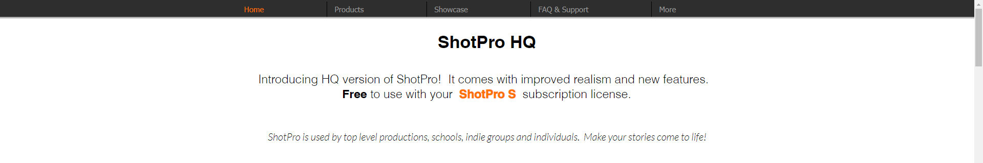 shotpro storyboard creator tools