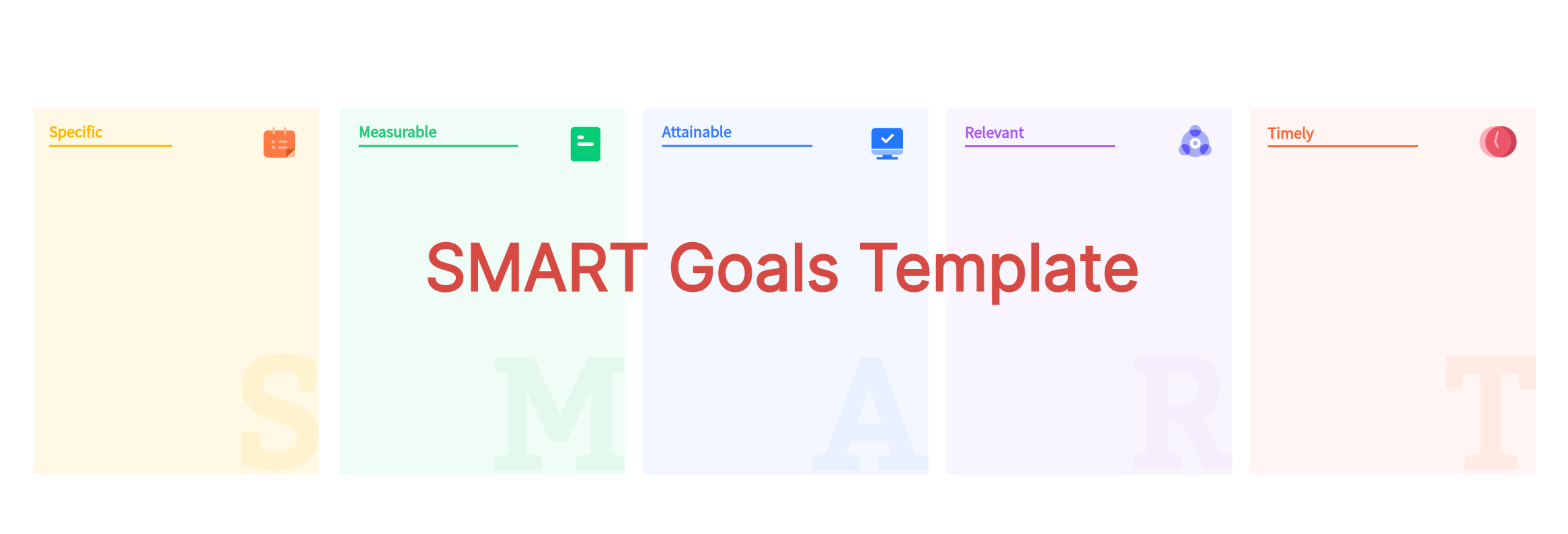 smart goals template