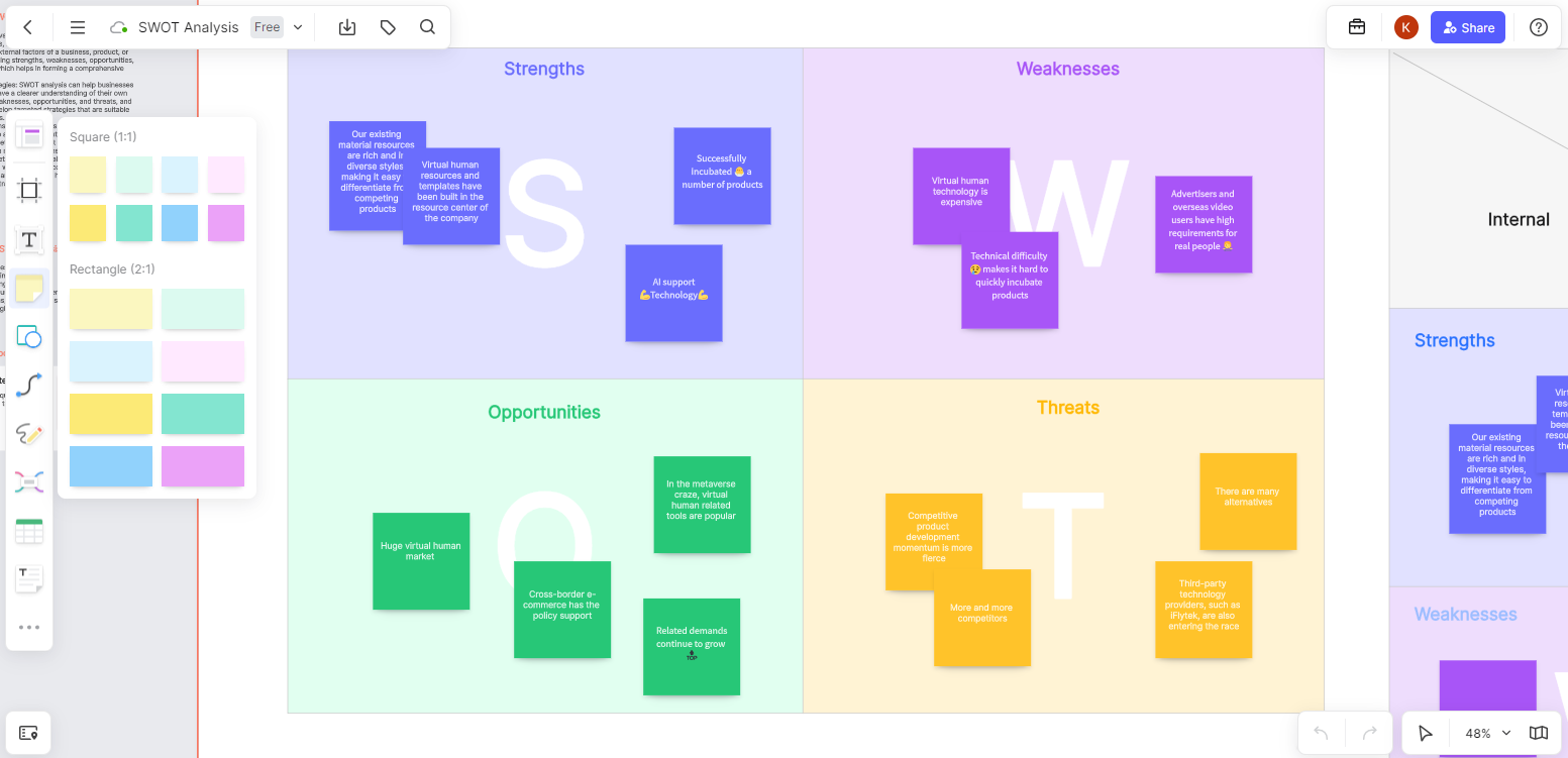 swot analysis step 3