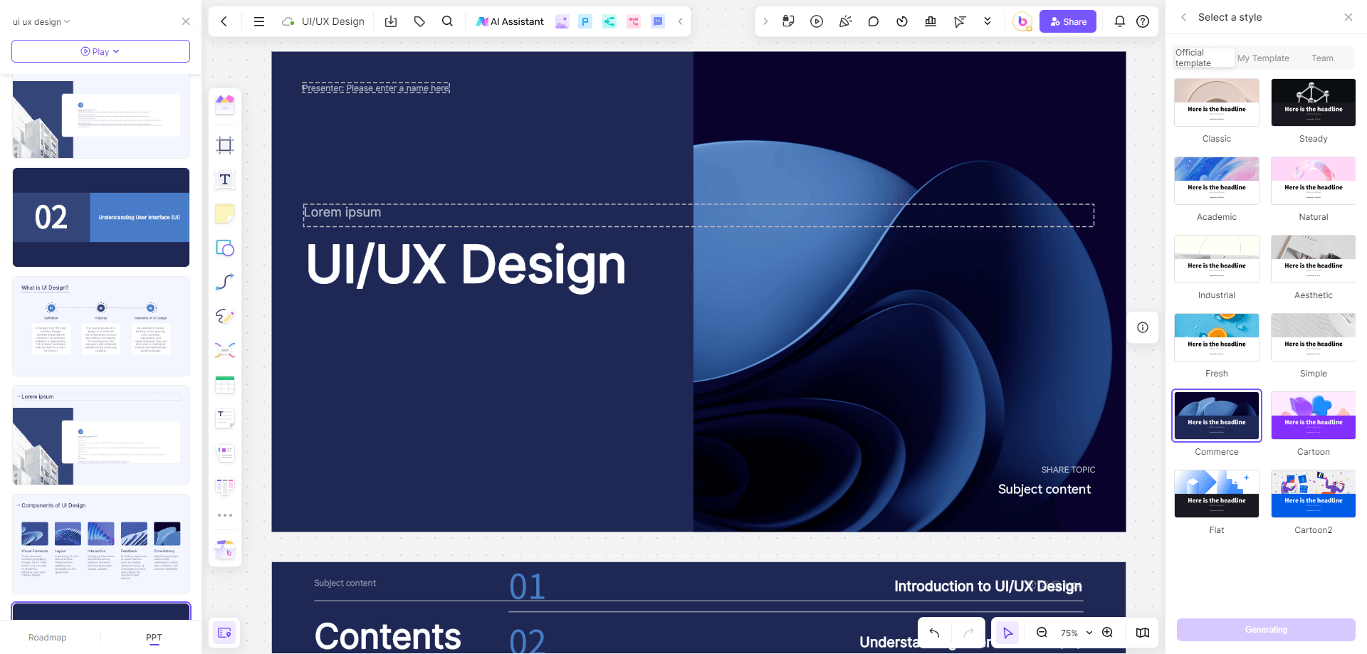 ui-ux-presentation-ai