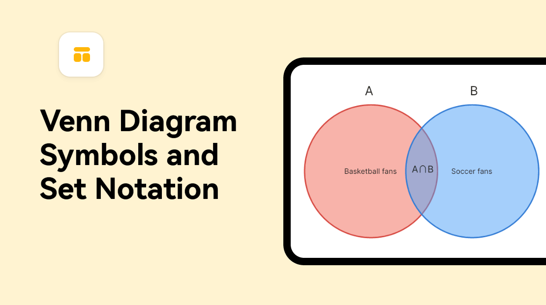 Venn Diagram Symbols and Set Notation