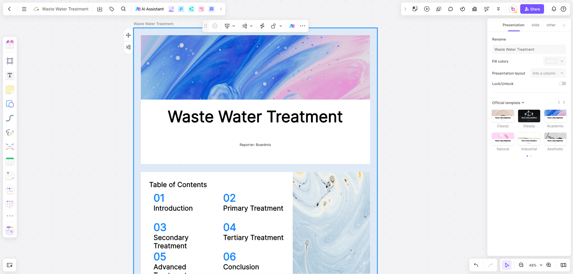 waste-water-presentation-template