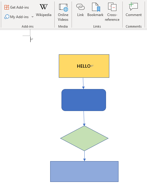 word-flowchart