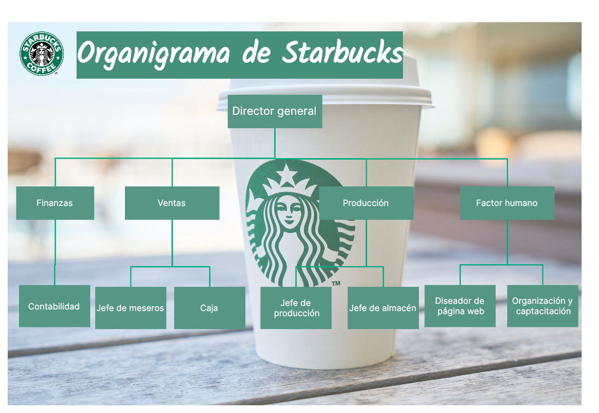 Estructura organizativa de Starbucks