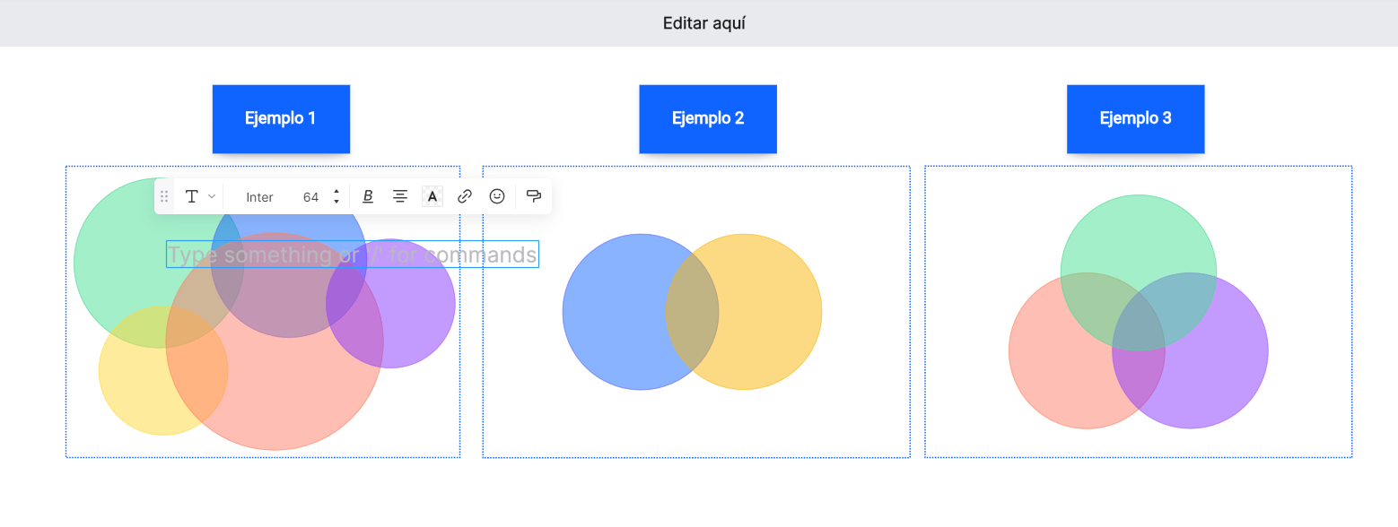 editar los títulos de los conjuntos