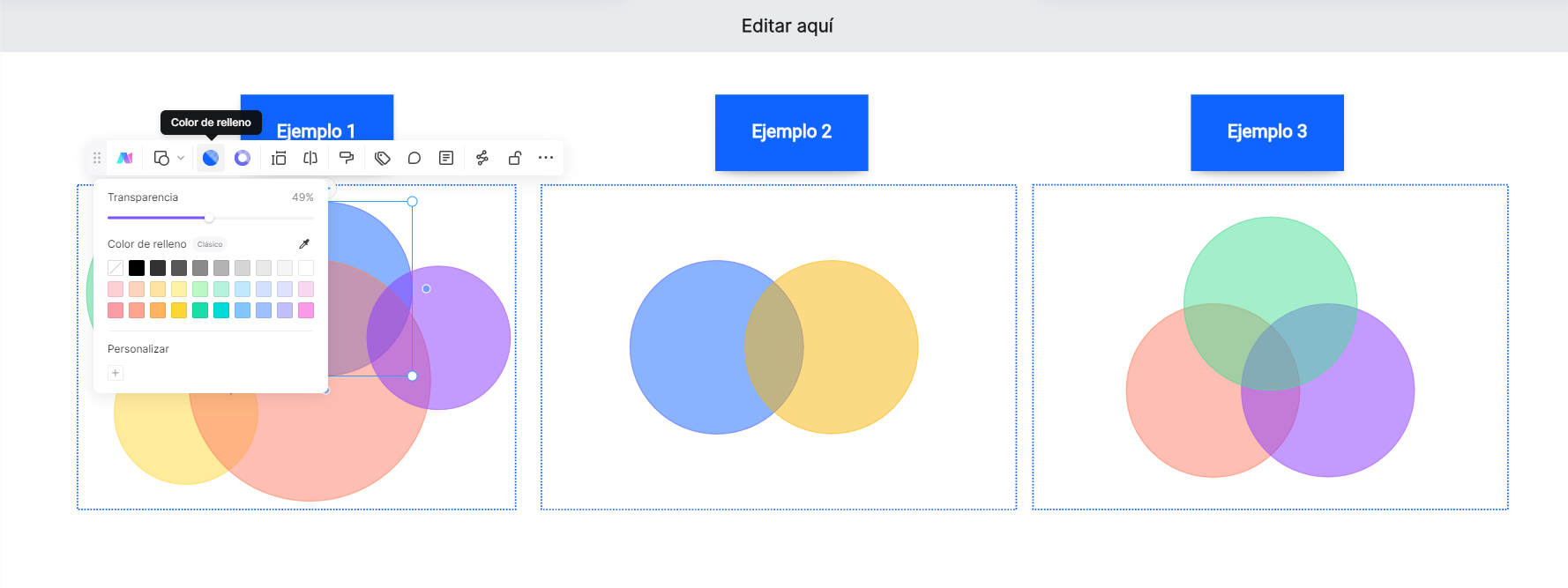 Personalice su diagrama