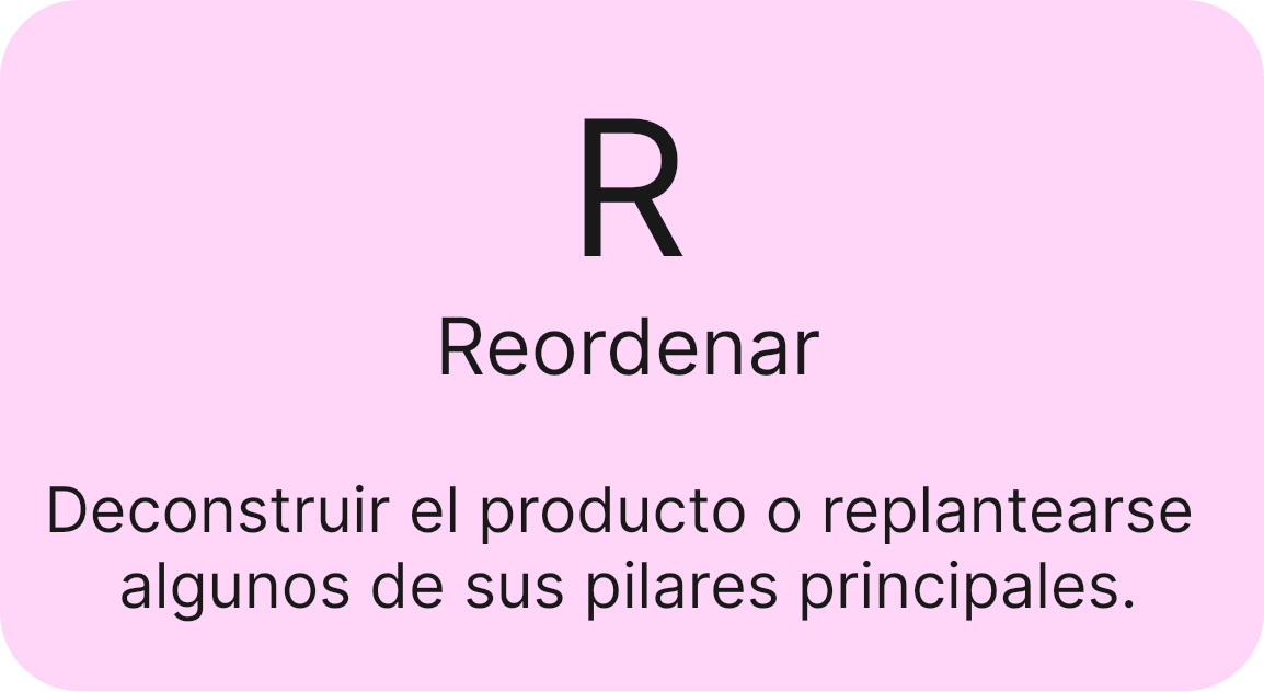 Reordenar