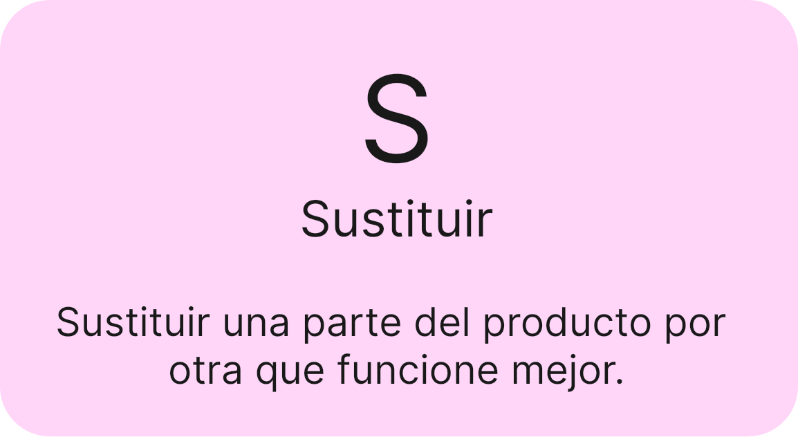 Sustituir