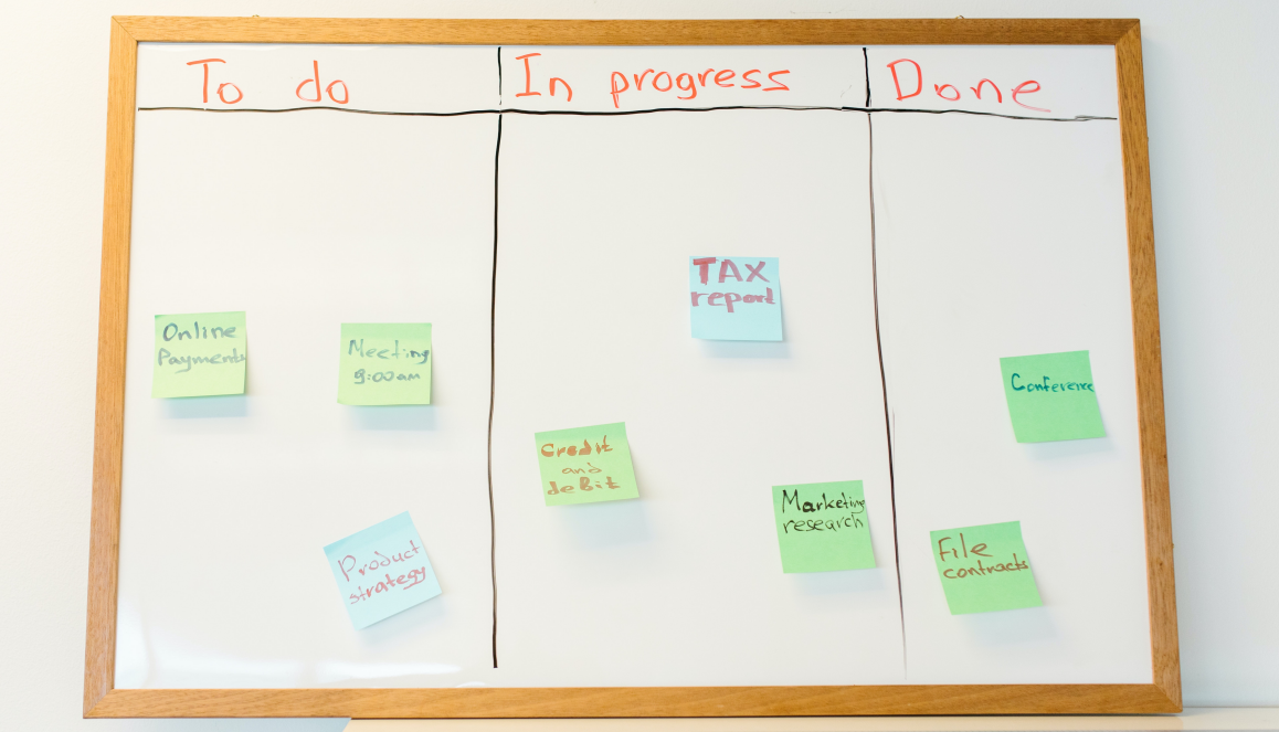 what is scrum board