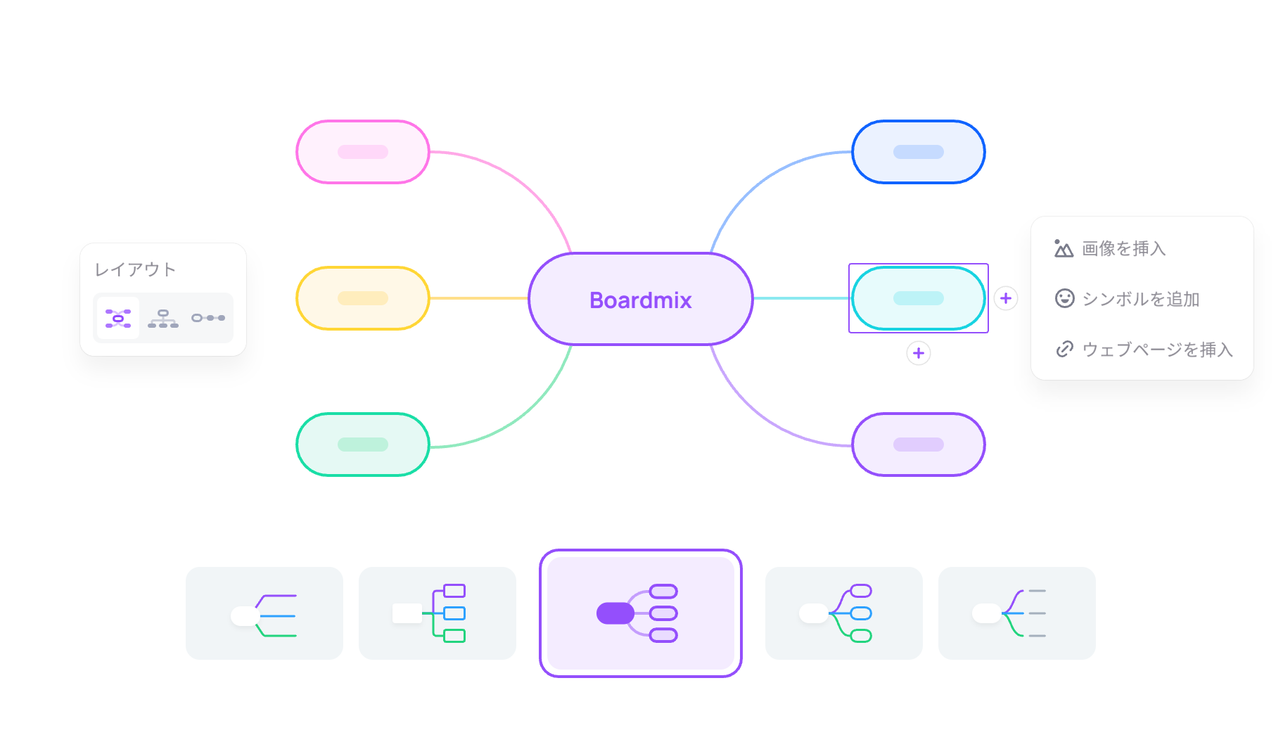 Various layouts and styles