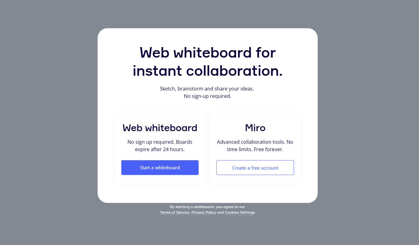 온라인 화이트보드web-whiteboard