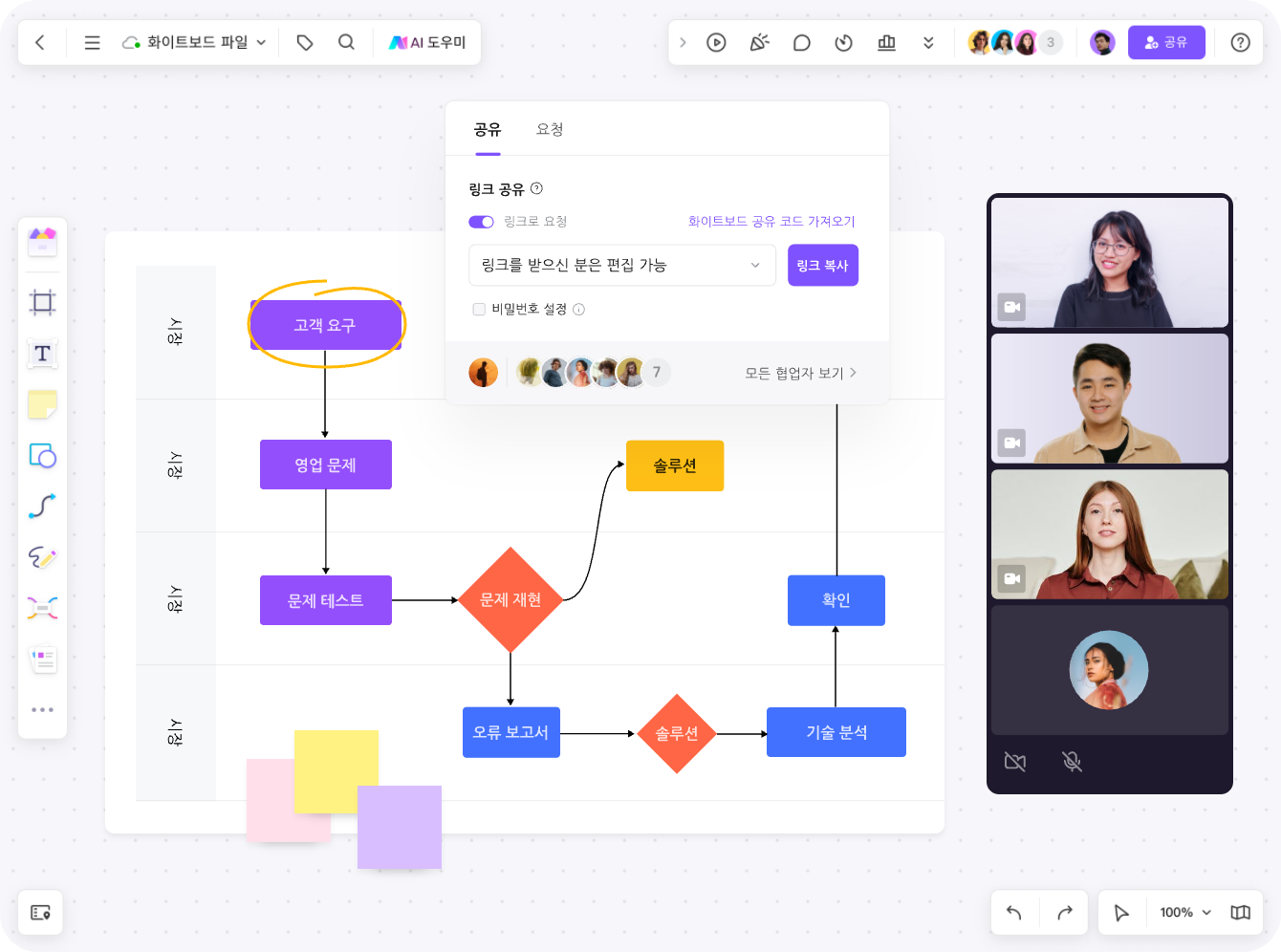 a sharable flowchart maker