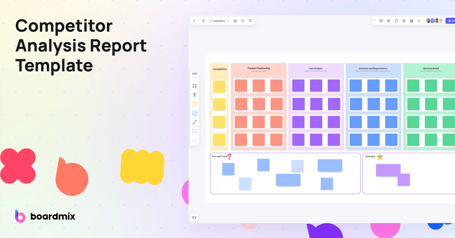 Competitive Analysis 3 Storyboard by templates