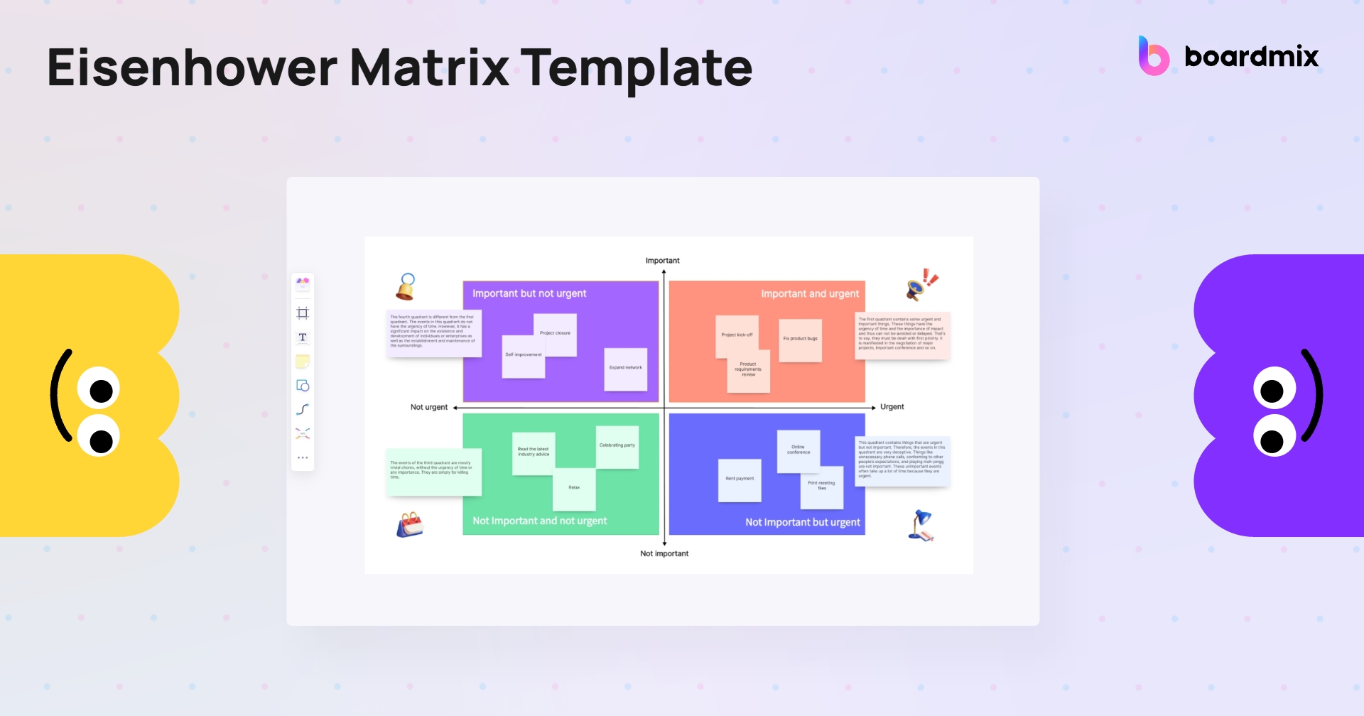 eisenhower matrix template