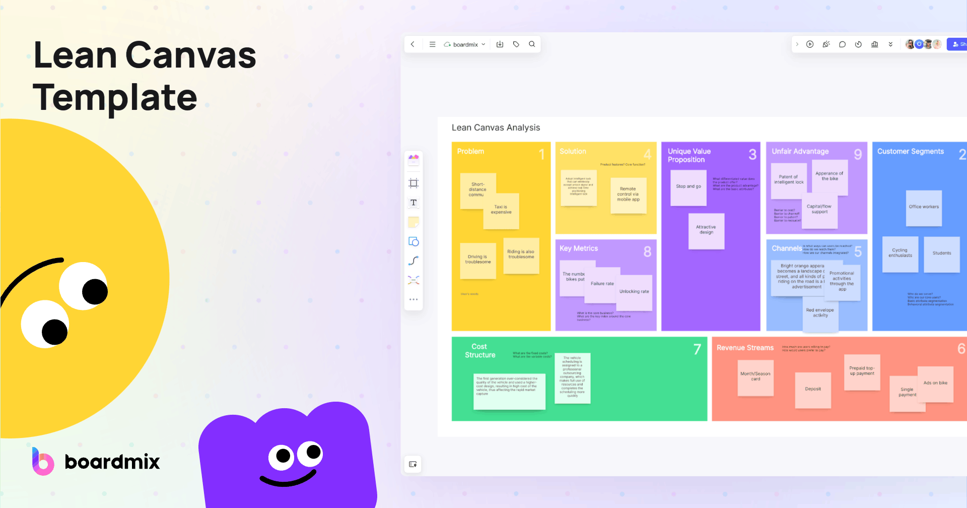 Plantilla De Lean Canvas Boardmix 6574