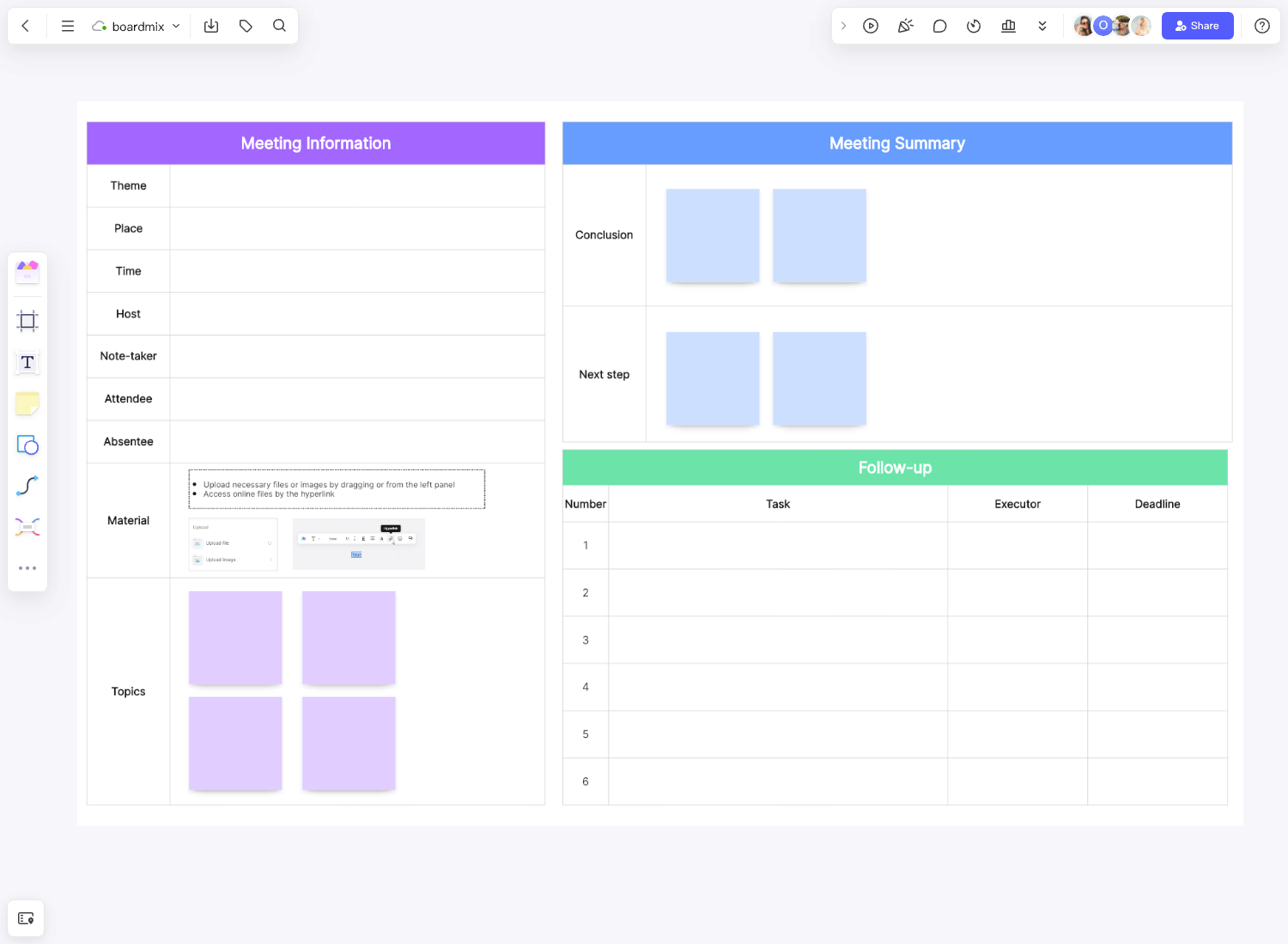 Meeting Minutes Template