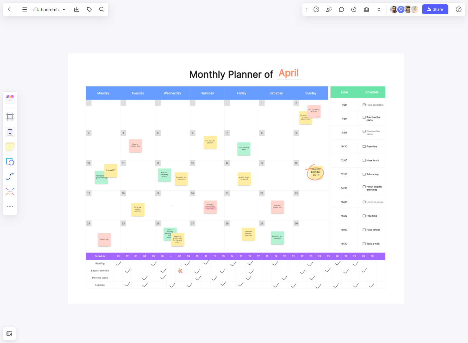 monthly-planner-template-boardmix