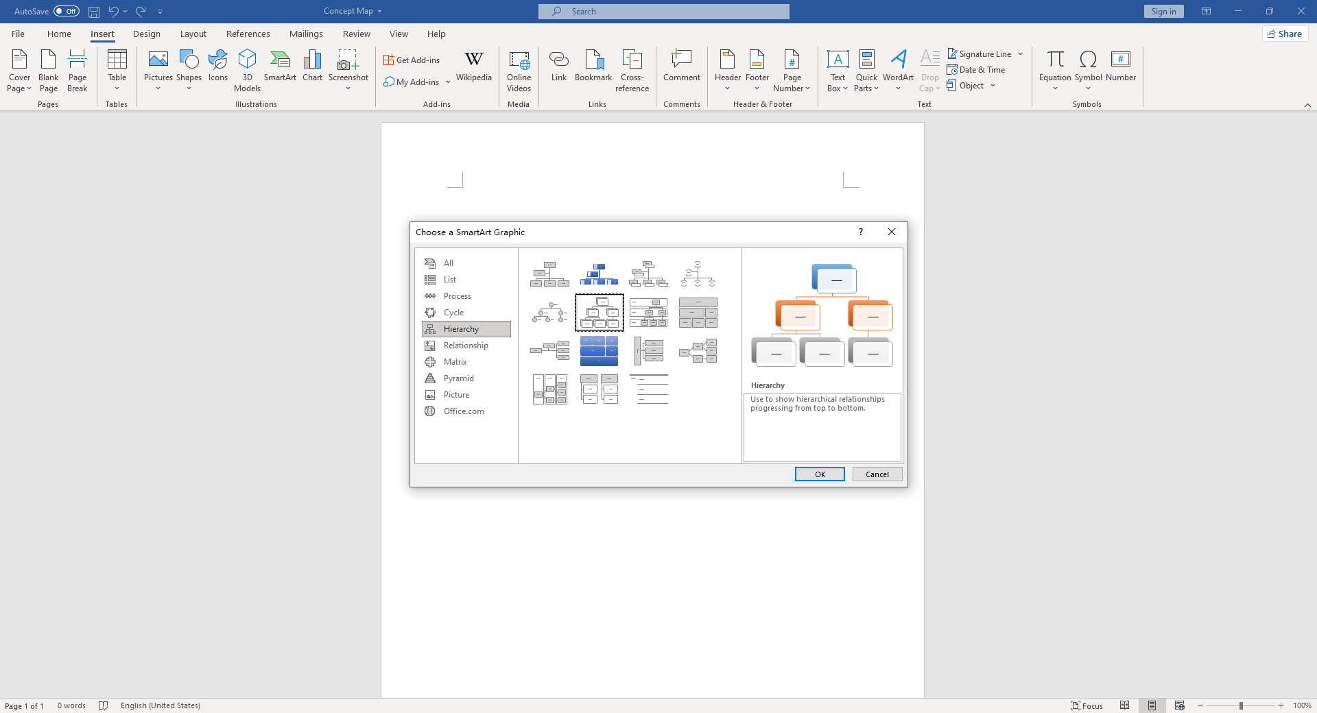 Select a Suitable Hierarchy Layout