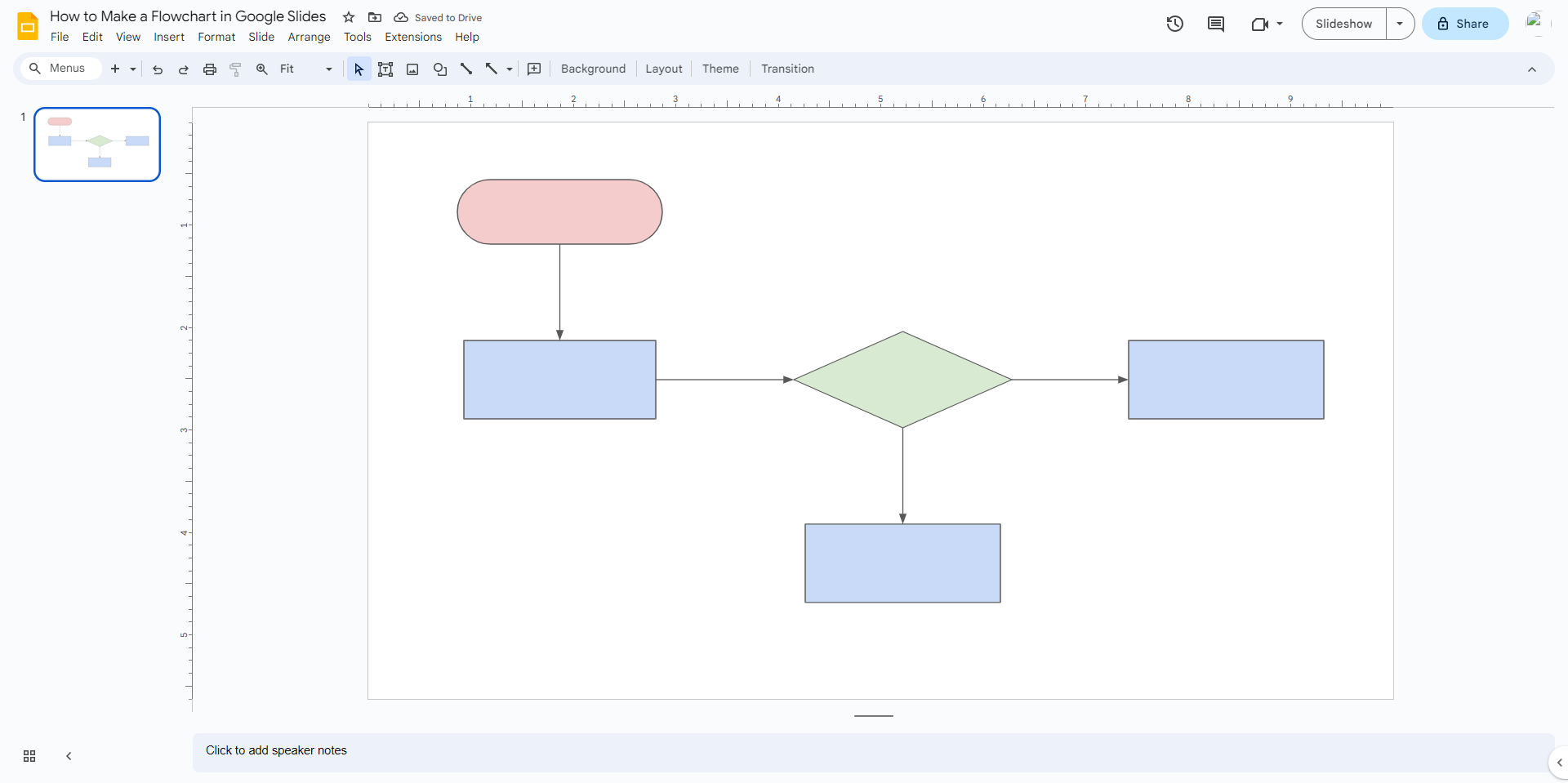 Step 5: Adding Lines and Arrows