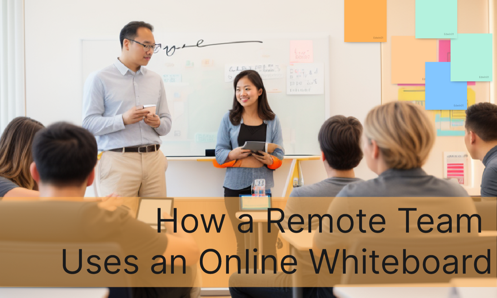 Case Study: How a Remote Team Uses an Online Whiteboard