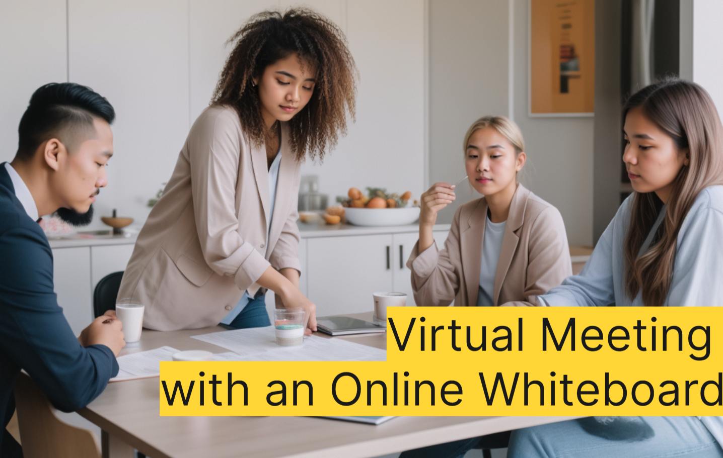 How to Conduct a Virtual Meeting with an Online Whiteboard